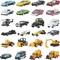 24 Pcs Prefilled Easter Eggs with Cars Vehicle Toys for Kids Easter Party Favor